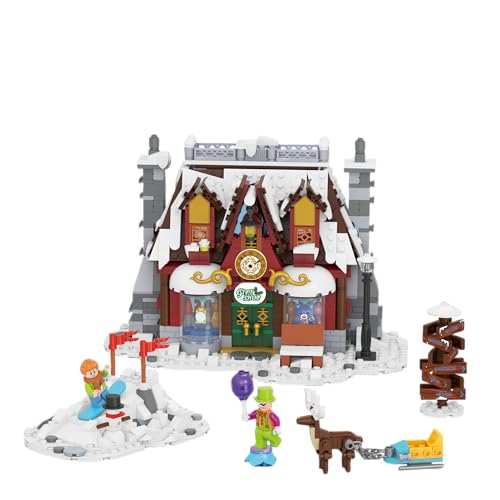 LOZ Mini Blocks 2197 Weihnachten Haus Bausteine,993 Teile Weihnachtsmann-Dorf Geschenkeladen Klemmbausteine Haus Modellbausatz, Bauspielzeug für Kinder und Erwachsene LOZ Mini Blocks 2197 Weihnachten Haus Bausteine,993 Teile Weihnachtsmann-Dorf Geschenkeladen Klemmbausteine Haus Modellbausatz, Bauspielzeug für Kinder und Erwachsene von LOZ