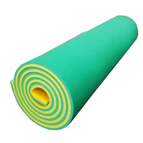 LPATEBCVU Schwimmende Wassermatte 180cmx55cmx2.2cm Water Floating Mat Foam Floating for Pool Summer(Yellow and Green) von LPATEBCVU