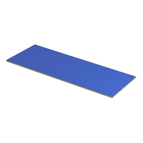 LPATEBCVU Schwimmende Wassermatte Pool Floating Water Cushion Water Raft 3 Layer 70.8x21.7x1.3inch Blue Yellow von LPATEBCVU