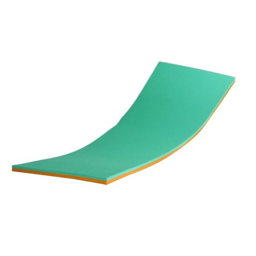 LPATEBCVU Schwimmende Wassermatte Pool Water Floating Mat Lake Beach Summer Lounge Mattress Foam Float Blanket Rolled Up Float Pad for Water Sports(Green 110x40x2.2cm) von LPATEBCVU