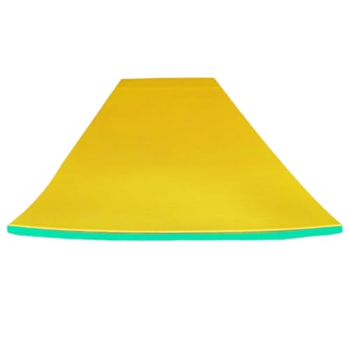 LPATEBCVU Schwimmende Wassermatte Pool Water Floating Mat Lake Beach Summer Lounge Mattress Foam Float Blanket Rolled Up Float Pad for Water Sports(Yellow 110x40x2.2cm) von LPATEBCVU