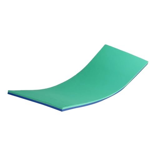 LPATEBCVU Schwimmende Wassermatte Water Float Mat Tear Resistant Blanket Lounge Mattress Blanket Water Pad for Party River Swimming Pool Boating Lake(Green Blue) von LPATEBCVU