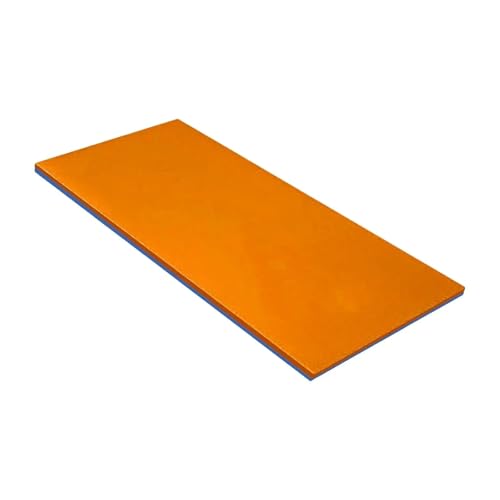 LPATEBCVU Schwimmende Wassermatte Water Float Mat Tear Resistant Blanket Lounge Mattress Blanket Water Pad for Party River Swimming Pool Boating Lake(Orange Blue) von LPATEBCVU