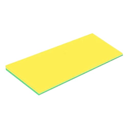 LPATEBCVU Schwimmende Wassermatte Water Floating Mat Swimming Pool Floating Raft Lounger Float Lounge Mattress for Party Boating Outside Swimming Pool(Yellow Green) von LPATEBCVU