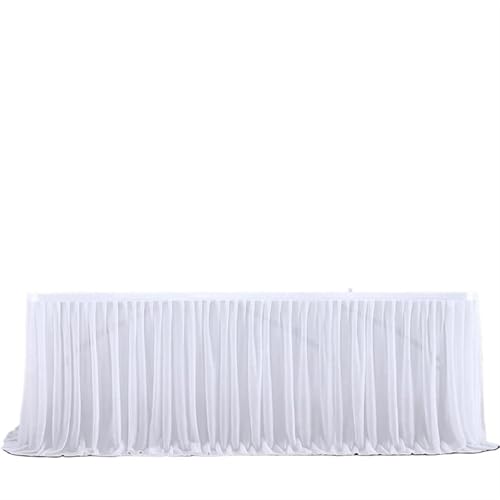 LPATEBCVU Tischrock Tischröcke for Hochzeiten, Tischröcke for Geburtstage, Hochzeitsfeiern, Tutu, Tüll, Tischrock for Hochzeiten, Partys, Heimdekoration(11,9FT) von LPATEBCVU