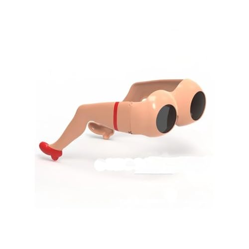 LPNGTNG Sonnenbrille mit Beinen und Gesäß, zum Autofahren, Einkaufen, Persönlichkeit, quadratisch, für Herren und Damen von LPNGTNG