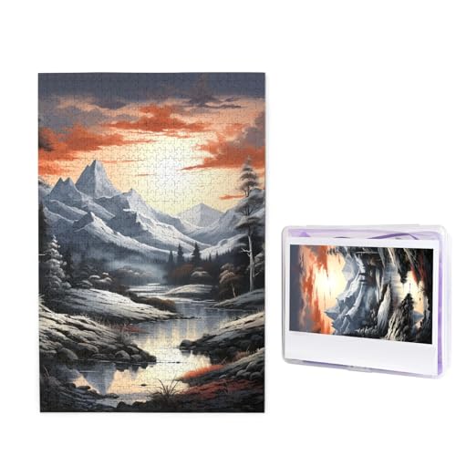 Puzzle, 1000 Teile, Holzpuzzle, Malerei, Landschaft, Fotopuzzle, personalisiertes Bild, Puzzle für Erwachsene, benutzerdefinierte Puzzles, anspruchsvolle Puzzles für Familie, Hochzeitsgeschenk Puzzle, 1000 Teile, Holzpuzzle, Malerei, Landschaft, Fotopuzzle, personalisiertes Bild, Puzzle für Erwachsene, benutzerdefinierte Puzzles, anspruchsvolle Puzzles für Familie, Hochzeitsgeschenk von LPSRTWE