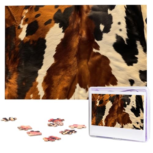 Puzzle 1000 Teile Holzpuzzle Abstrakte Kuhhaut Fotopuzzle Personalisiertes Bilderpuzzle für Erwachsene Benutzerdefinierte Puzzles Herausfordernde Puzzles für Familie Hochzeitsgeschenk Puzzle 1000 Teile Holzpuzzle Abstrakte Kuhhaut Fotopuzzle Personalisiertes Bilderpuzzle für Erwachsene Benutzerdefinierte Puzzles Herausfordernde Puzzles für Familie Hochzeitsgeschenk von LPSRTWE