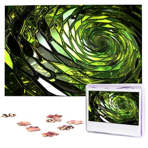 Puzzle 1000 Teile Holzpuzzle Abstrakte grüne Schlange Fotopuzzle Personalisiertes Bilderpuzzle für Erwachsene Benutzerdefinierte Puzzles Herausfordernde Puzzles für Familie Hochzeitsgeschenk Puzzle 1000 Teile Holzpuzzle Abstrakte grüne Schlange Fotopuzzle Personalisiertes Bilderpuzzle für Erwachsene Benutzerdefinierte Puzzles Herausfordernde Puzzles für Familie Hochzeitsgeschenk von LPSRTWE