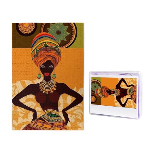 Puzzle 1000 Teile Holzpuzzle Afrikanische Frau Fotopuzzle Personalisiertes Bilderpuzzle für Erwachsene Benutzerdefinierte Puzzles Herausfordernde Puzzles für Familie Hochzeitsgeschenk Puzzle 1000 Teile Holzpuzzle Afrikanische Frau Fotopuzzle Personalisiertes Bilderpuzzle für Erwachsene Benutzerdefinierte Puzzles Herausfordernde Puzzles für Familie Hochzeitsgeschenk von LPSRTWE