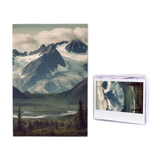 Puzzle 1000 Teile Holzpuzzle Alaska Mountains Fotopuzzle Personalisiertes Bilderpuzzle für Erwachsene Benutzerdefinierte Puzzles Herausfordernde Puzzles für Familie Hochzeitsgeschenk Puzzle 1000 Teile Holzpuzzle Alaska Mountains Fotopuzzle Personalisiertes Bilderpuzzle für Erwachsene Benutzerdefinierte Puzzles Herausfordernde Puzzles für Familie Hochzeitsgeschenk von LPSRTWE
