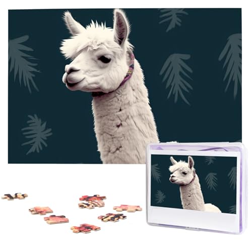 Puzzle 1000 Teile Holzpuzzle Alpaka Lama Fotopuzzle Personalisiertes Bilderpuzzle für Erwachsene Benutzerdefinierte Puzzles Herausfordernde Puzzles für Familie Hochzeitsgeschenk Puzzle 1000 Teile Holzpuzzle Alpaka Lama Fotopuzzle Personalisiertes Bilderpuzzle für Erwachsene Benutzerdefinierte Puzzles Herausfordernde Puzzles für Familie Hochzeitsgeschenk von LPSRTWE