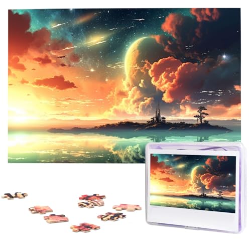 Puzzle 1000 Teile Holzpuzzle Anime Sky Fotopuzzle Personalisiertes Bilderpuzzle für Erwachsene Benutzerdefinierte Puzzles Herausfordernde Puzzles für Familie Hochzeitsgeschenk Puzzle 1000 Teile Holzpuzzle Anime Sky Fotopuzzle Personalisiertes Bilderpuzzle für Erwachsene Benutzerdefinierte Puzzles Herausfordernde Puzzles für Familie Hochzeitsgeschenk von LPSRTWE