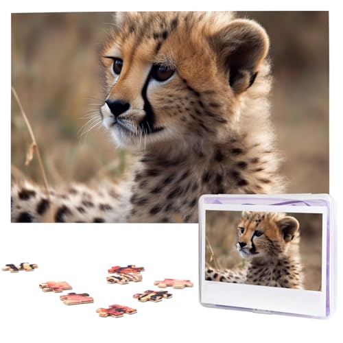 Puzzle 1000 Teile Holzpuzzle Baby Gepard Fotopuzzle Personalisiertes Bilderpuzzle für Erwachsene Benutzerdefinierte Puzzles Herausfordernde Puzzles für Familie Hochzeitsgeschenk Puzzle 1000 Teile Holzpuzzle Baby Gepard Fotopuzzle Personalisiertes Bilderpuzzle für Erwachsene Benutzerdefinierte Puzzles Herausfordernde Puzzles für Familie Hochzeitsgeschenk von LPSRTWE