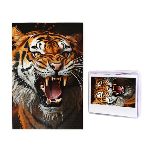 Puzzle 1000 Teile Holzpuzzle Brüllender Tiger Fotopuzzle Personalisiertes Bilderpuzzle für Erwachsene Benutzerdefinierte Puzzles Herausfordernde Puzzles für Familie Hochzeitsgeschenk Puzzle 1000 Teile Holzpuzzle Brüllender Tiger Fotopuzzle Personalisiertes Bilderpuzzle für Erwachsene Benutzerdefinierte Puzzles Herausfordernde Puzzles für Familie Hochzeitsgeschenk von LPSRTWE