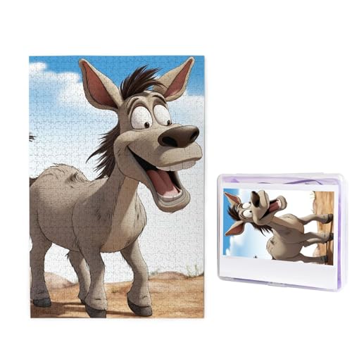 Puzzle 1000 Teile Holzpuzzle Cartoon Esel Fotopuzzle Personalisiertes Bilderpuzzle für Erwachsene Benutzerdefinierte Puzzles Herausfordernde Puzzles für Familie Hochzeitsgeschenk Puzzle 1000 Teile Holzpuzzle Cartoon Esel Fotopuzzle Personalisiertes Bilderpuzzle für Erwachsene Benutzerdefinierte Puzzles Herausfordernde Puzzles für Familie Hochzeitsgeschenk von LPSRTWE