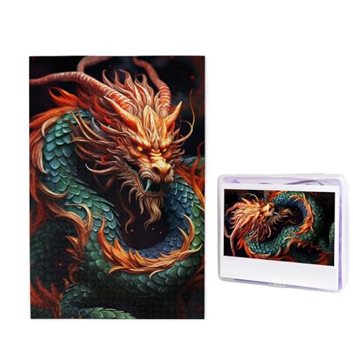 Puzzle 1000 Teile Holzpuzzle Chinesischer Drache Fotopuzzle Personalisiertes Bilderpuzzle für Erwachsene Benutzerdefinierte Puzzles Herausfordernde Puzzles für Familie Hochzeitsgeschenk Puzzle 1000 Teile Holzpuzzle Chinesischer Drache Fotopuzzle Personalisiertes Bilderpuzzle für Erwachsene Benutzerdefinierte Puzzles Herausfordernde Puzzles für Familie Hochzeitsgeschenk von LPSRTWE