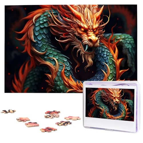 Puzzle 1000 Teile Holzpuzzle Chinesischer Drache Fotopuzzle Personalisiertes Bilderpuzzle für Erwachsene Benutzerdefinierte Puzzles Herausfordernde Puzzles für Familie Hochzeitsgeschenk Puzzle 1000 Teile Holzpuzzle Chinesischer Drache Fotopuzzle Personalisiertes Bilderpuzzle für Erwachsene Benutzerdefinierte Puzzles Herausfordernde Puzzles für Familie Hochzeitsgeschenk von LPSRTWE