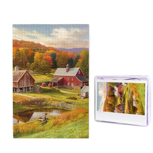 Puzzle 1000 Teile Holzpuzzle Country Farm Fotopuzzle Personalisiertes Bilderpuzzle für Erwachsene Benutzerdefinierte Puzzles Herausfordernde Puzzles für Familie Hochzeitsgeschenk Puzzle 1000 Teile Holzpuzzle Country Farm Fotopuzzle Personalisiertes Bilderpuzzle für Erwachsene Benutzerdefinierte Puzzles Herausfordernde Puzzles für Familie Hochzeitsgeschenk von LPSRTWE