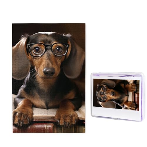 Puzzle 1000 Teile Holzpuzzle Dackel Buch Fotopuzzle Personalisiertes Bilderpuzzle für Erwachsene Benutzerdefinierte Puzzles Herausfordernde Puzzles für Familie Hochzeitsgeschenk Puzzle 1000 Teile Holzpuzzle Dackel Buch Fotopuzzle Personalisiertes Bilderpuzzle für Erwachsene Benutzerdefinierte Puzzles Herausfordernde Puzzles für Familie Hochzeitsgeschenk von LPSRTWE