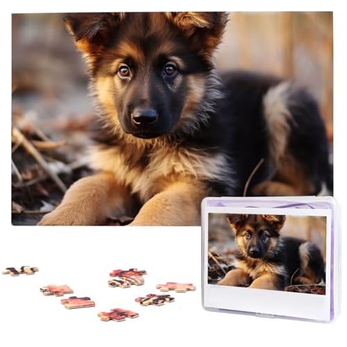 Puzzle 1000 Teile Holzpuzzle Deutscher Schäferhund Welpe Fotopuzzle Personalisiertes Bilderpuzzle für Erwachsene Benutzerdefinierte Puzzles Herausfordernde Puzzles für Familie Hochzeitsgeschenk Puzzle 1000 Teile Holzpuzzle Deutscher Schäferhund Welpe Fotopuzzle Personalisiertes Bilderpuzzle für Erwachsene Benutzerdefinierte Puzzles Herausfordernde Puzzles für Familie Hochzeitsgeschenk von LPSRTWE