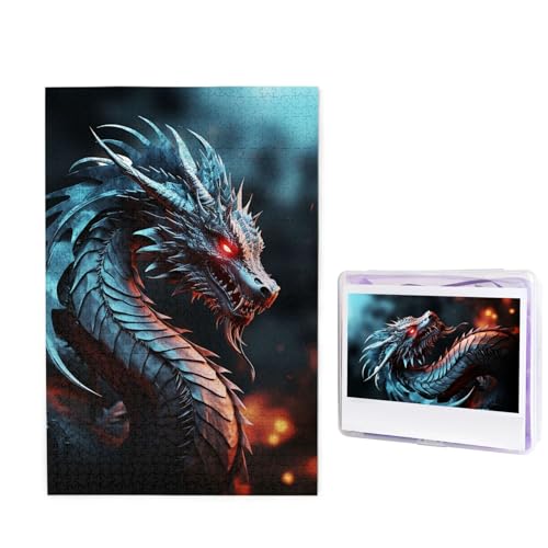 Puzzle 1000 Teile Holzpuzzle Drache Fotopuzzle Personalisiertes Bilderpuzzle für Erwachsene Benutzerdefinierte Puzzles Herausfordernde Puzzles für Familie Hochzeitsgeschenk Puzzle 1000 Teile Holzpuzzle Drache Fotopuzzle Personalisiertes Bilderpuzzle für Erwachsene Benutzerdefinierte Puzzles Herausfordernde Puzzles für Familie Hochzeitsgeschenk von LPSRTWE