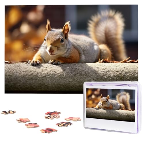 Puzzle 1000 Teile Holzpuzzle Eichhörnchen Just Laying Photo Puzzle Personalisiertes Bilderpuzzle für Erwachsene Benutzerdefinierte Puzzles Herausfordernde Puzzles für Familie Hochzeitsgeschenk Puzzle 1000 Teile Holzpuzzle Eichhörnchen Just Laying Photo Puzzle Personalisiertes Bilderpuzzle für Erwachsene Benutzerdefinierte Puzzles Herausfordernde Puzzles für Familie Hochzeitsgeschenk von LPSRTWE
