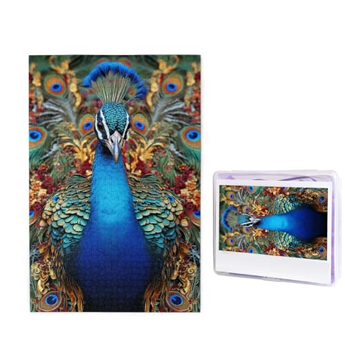 Puzzle 1000 Teile Holzpuzzle Elegantes Pfau Fotopuzzle Personalisiertes Bilderpuzzle für Erwachsene Benutzerdefinierte Puzzles Herausfordernde Puzzles für Familie Hochzeitsgeschenk Puzzle 1000 Teile Holzpuzzle Elegantes Pfau Fotopuzzle Personalisiertes Bilderpuzzle für Erwachsene Benutzerdefinierte Puzzles Herausfordernde Puzzles für Familie Hochzeitsgeschenk von LPSRTWE