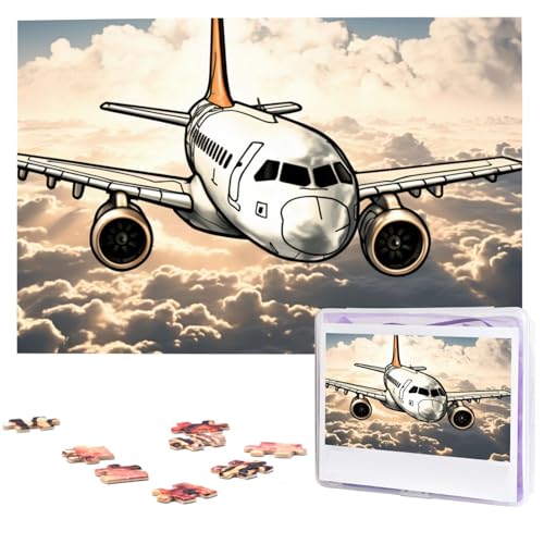 Puzzle 1000 Teile Holzpuzzle Flugzeug Fliegen Fotopuzzle Personalisiertes Bilderpuzzle für Erwachsene Benutzerdefinierte Puzzles Herausfordernde Puzzles für Familie Hochzeitsgeschenk Puzzle 1000 Teile Holzpuzzle Flugzeug Fliegen Fotopuzzle Personalisiertes Bilderpuzzle für Erwachsene Benutzerdefinierte Puzzles Herausfordernde Puzzles für Familie Hochzeitsgeschenk von LPSRTWE