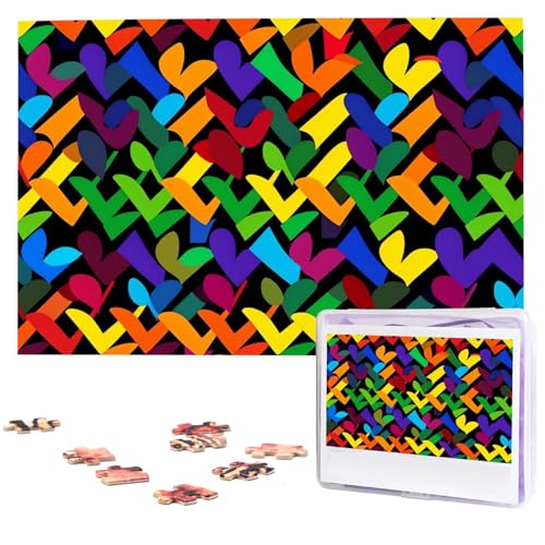 Puzzle 1000 Teile Holzpuzzle Gay Pride Regenbogen Fotopuzzle Personalisiertes Bilderpuzzle für Erwachsene Benutzerdefinierte Puzzles Herausfordernde Puzzles für Familie Hochzeitsgeschenk Puzzle 1000 Teile Holzpuzzle Gay Pride Regenbogen Fotopuzzle Personalisiertes Bilderpuzzle für Erwachsene Benutzerdefinierte Puzzles Herausfordernde Puzzles für Familie Hochzeitsgeschenk von LPSRTWE