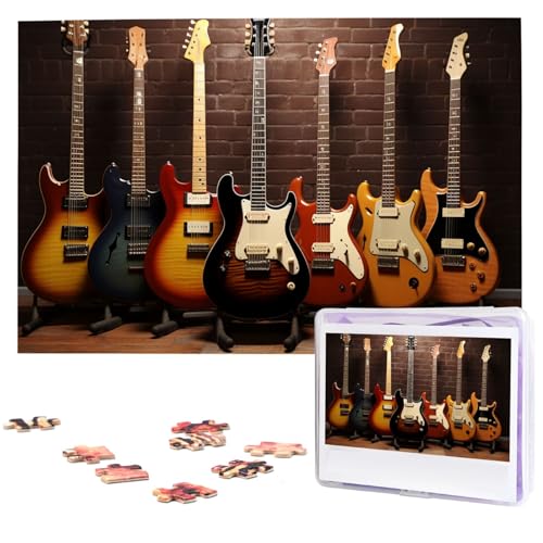 Puzzle 1000 Teile Holzpuzzle Gitarre Sammlung Fotopuzzle Personalisiertes Bilderpuzzle für Erwachsene Benutzerdefinierte Puzzles Herausfordernde Puzzles für Familie Hochzeitsgeschenk Puzzle 1000 Teile Holzpuzzle Gitarre Sammlung Fotopuzzle Personalisiertes Bilderpuzzle für Erwachsene Benutzerdefinierte Puzzles Herausfordernde Puzzles für Familie Hochzeitsgeschenk von LPSRTWE