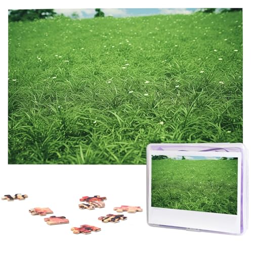 Puzzle 1000 Teile Holzpuzzle Grüner Rasen Fotopuzzle Personalisiertes Bilderpuzzle für Erwachsene Benutzerdefinierte Puzzles Herausfordernde Puzzles für Familie Hochzeitsgeschenk Puzzle 1000 Teile Holzpuzzle Grüner Rasen Fotopuzzle Personalisiertes Bilderpuzzle für Erwachsene Benutzerdefinierte Puzzles Herausfordernde Puzzles für Familie Hochzeitsgeschenk von LPSRTWE