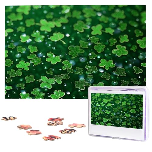 Puzzle 1000 Teile Holzpuzzle Hintergrund St. Patrick's Day Glitzer Fotopuzzle Personalisiertes Bilderpuzzle für Erwachsene Benutzerdefinierte Puzzles Herausfordernde Puzzles für Familie Puzzle 1000 Teile Holzpuzzle Hintergrund St. Patrick's Day Glitzer Fotopuzzle Personalisiertes Bilderpuzzle für Erwachsene Benutzerdefinierte Puzzles Herausfordernde Puzzles für Familie von LPSRTWE
