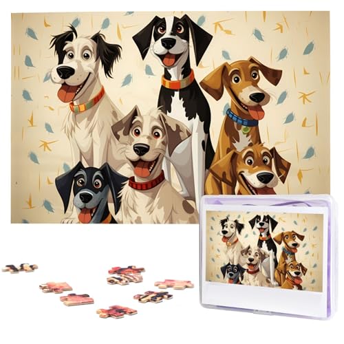 Puzzle 1000 Teile Holzpuzzle Hund Fotopuzzle Personalisiertes Bilderpuzzle für Erwachsene Benutzerdefinierte Puzzles Herausfordernde Puzzles für Familie Hochzeitsgeschenk Puzzle 1000 Teile Holzpuzzle Hund Fotopuzzle Personalisiertes Bilderpuzzle für Erwachsene Benutzerdefinierte Puzzles Herausfordernde Puzzles für Familie Hochzeitsgeschenk von LPSRTWE