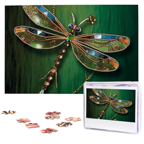 Puzzle 1000 Teile Holzpuzzle Juwel Libelle Fotopuzzle Personalisiertes Bilderpuzzle für Erwachsene Benutzerdefinierte Puzzles Herausfordernde Puzzles für Familie Hochzeitsgeschenk Puzzle 1000 Teile Holzpuzzle Juwel Libelle Fotopuzzle Personalisiertes Bilderpuzzle für Erwachsene Benutzerdefinierte Puzzles Herausfordernde Puzzles für Familie Hochzeitsgeschenk von LPSRTWE