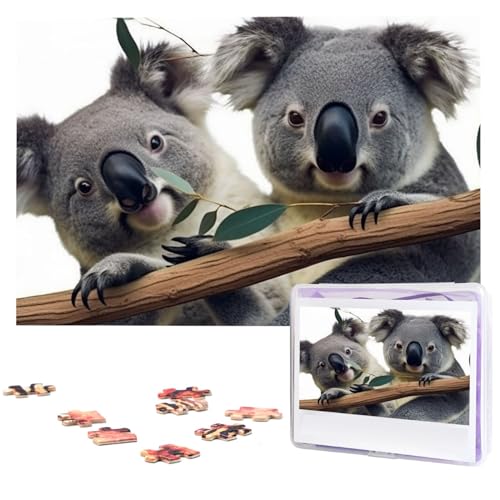 Puzzle 1000 Teile Holzpuzzle Lustige Koalas Fotopuzzle Personalisiertes Bilderpuzzle für Erwachsene Benutzerdefinierte Puzzles Herausfordernde Puzzles für Familie Hochzeitsgeschenk Puzzle 1000 Teile Holzpuzzle Lustige Koalas Fotopuzzle Personalisiertes Bilderpuzzle für Erwachsene Benutzerdefinierte Puzzles Herausfordernde Puzzles für Familie Hochzeitsgeschenk von LPSRTWE