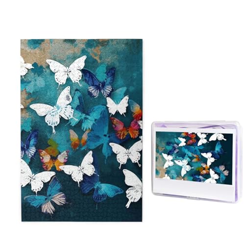 Puzzle 1000 Teile Holzpuzzle Schmetterlinge Fotopuzzle Personalisiertes Bilderpuzzle für Erwachsene Benutzerdefinierte Puzzles Herausfordernde Puzzles für Familie Hochzeitsgeschenk Puzzle 1000 Teile Holzpuzzle Schmetterlinge Fotopuzzle Personalisiertes Bilderpuzzle für Erwachsene Benutzerdefinierte Puzzles Herausfordernde Puzzles für Familie Hochzeitsgeschenk von LPSRTWE