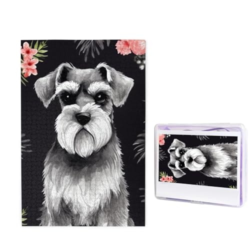 Puzzle 1000 Teile Holzpuzzle Schnauzer Fotopuzzle Personalisiertes Bilderpuzzle für Erwachsene Benutzerdefinierte Puzzles Herausfordernde Puzzles für Familie Hochzeitsgeschenk Puzzle 1000 Teile Holzpuzzle Schnauzer Fotopuzzle Personalisiertes Bilderpuzzle für Erwachsene Benutzerdefinierte Puzzles Herausfordernde Puzzles für Familie Hochzeitsgeschenk von LPSRTWE