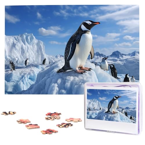 Puzzle 1000 Teile Holzpuzzle Schneeberg Pinguin Fotopuzzle Personalisiertes Bilderpuzzle für Erwachsene Benutzerdefinierte Puzzles Herausfordernde Puzzles für Familie Hochzeitsgeschenk Puzzle 1000 Teile Holzpuzzle Schneeberg Pinguin Fotopuzzle Personalisiertes Bilderpuzzle für Erwachsene Benutzerdefinierte Puzzles Herausfordernde Puzzles für Familie Hochzeitsgeschenk von LPSRTWE