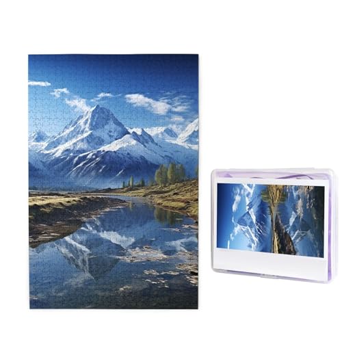 Puzzle 1000 Teile Holzpuzzle Snowy Mountains Fotopuzzle Personalisiertes Bilderpuzzle für Erwachsene Benutzerdefinierte Puzzles Herausfordernde Puzzles für Familie Hochzeitsgeschenk Puzzle 1000 Teile Holzpuzzle Snowy Mountains Fotopuzzle Personalisiertes Bilderpuzzle für Erwachsene Benutzerdefinierte Puzzles Herausfordernde Puzzles für Familie Hochzeitsgeschenk von LPSRTWE