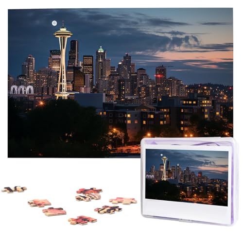 Puzzle 1000 Teile Holzpuzzle Stadt Seattle Fotopuzzle Personalisiertes Bilderpuzzle für Erwachsene Benutzerdefinierte Puzzles Herausfordernde Puzzles für Familie Hochzeitsgeschenk Puzzle 1000 Teile Holzpuzzle Stadt Seattle Fotopuzzle Personalisiertes Bilderpuzzle für Erwachsene Benutzerdefinierte Puzzles Herausfordernde Puzzles für Familie Hochzeitsgeschenk von LPSRTWE
