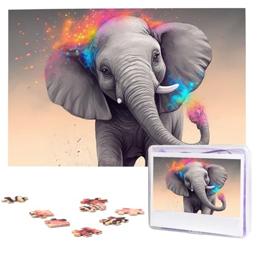 Puzzle 1000 Teile Holzpuzzle Tier Cartoon Elefant Fotopuzzle Personalisiertes Bilderpuzzle für Erwachsene Benutzerdefinierte Puzzles Herausfordernde Puzzles für Familie Hochzeitsgeschenk Puzzle 1000 Teile Holzpuzzle Tier Cartoon Elefant Fotopuzzle Personalisiertes Bilderpuzzle für Erwachsene Benutzerdefinierte Puzzles Herausfordernde Puzzles für Familie Hochzeitsgeschenk von LPSRTWE