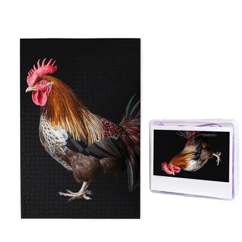 Puzzle 1000 Teile Holzpuzzle Tier Hahn Fotopuzzle Personalisiertes Bilderpuzzle für Erwachsene Benutzerdefinierte Puzzles Herausfordernde Puzzles für Familie Hochzeitsgeschenk Puzzle 1000 Teile Holzpuzzle Tier Hahn Fotopuzzle Personalisiertes Bilderpuzzle für Erwachsene Benutzerdefinierte Puzzles Herausfordernde Puzzles für Familie Hochzeitsgeschenk von LPSRTWE
