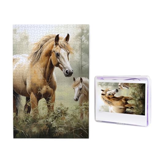 Puzzle 1000 Teile Holzpuzzle Tiere Stickerei Gemälde Pferde Fotopuzzle Personalisiertes Bilderpuzzle für Erwachsene Benutzerdefinierte Puzzles Herausfordernde Puzzles für Familie Hochzeitsgeschenk Puzzle 1000 Teile Holzpuzzle Tiere Stickerei Gemälde Pferde Fotopuzzle Personalisiertes Bilderpuzzle für Erwachsene Benutzerdefinierte Puzzles Herausfordernde Puzzles für Familie Hochzeitsgeschenk von LPSRTWE