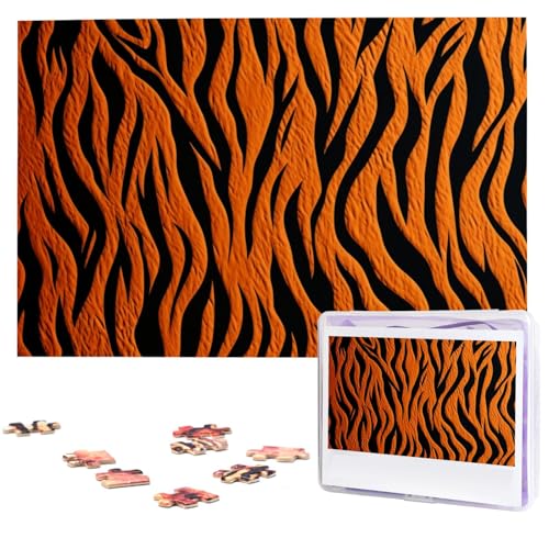 Puzzle 1000 Teile Holzpuzzle Tigerstreifen Orange Fotopuzzle Personalisiertes Bilderpuzzle für Erwachsene Benutzerdefinierte Puzzles Herausfordernde Puzzles für Familie Hochzeitsgeschenk Puzzle 1000 Teile Holzpuzzle Tigerstreifen Orange Fotopuzzle Personalisiertes Bilderpuzzle für Erwachsene Benutzerdefinierte Puzzles Herausfordernde Puzzles für Familie Hochzeitsgeschenk von LPSRTWE