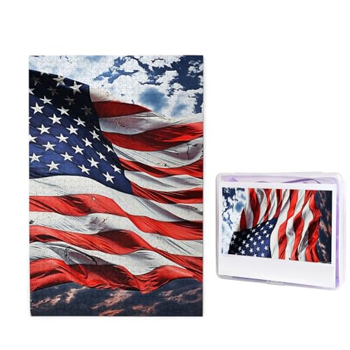 Puzzle 1000 Teile Holzpuzzle US-Flagge Fotopuzzle Personalisiertes Bilderpuzzle für Erwachsene Benutzerdefinierte Puzzles Herausfordernde Puzzles für Familie Hochzeitsgeschenk Puzzle 1000 Teile Holzpuzzle US-Flagge Fotopuzzle Personalisiertes Bilderpuzzle für Erwachsene Benutzerdefinierte Puzzles Herausfordernde Puzzles für Familie Hochzeitsgeschenk von LPSRTWE