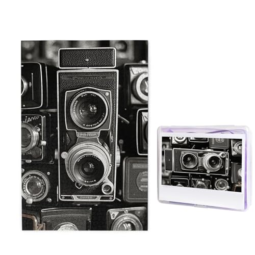 Puzzle 1000 Teile Holzpuzzle Vintage Kamera Fotopuzzle Personalisiertes Bildpuzzle für Erwachsene Benutzerdefinierte Puzzles Herausfordernde Puzzles für Familie Hochzeitsgeschenk Puzzle 1000 Teile Holzpuzzle Vintage Kamera Fotopuzzle Personalisiertes Bildpuzzle für Erwachsene Benutzerdefinierte Puzzles Herausfordernde Puzzles für Familie Hochzeitsgeschenk von LPSRTWE