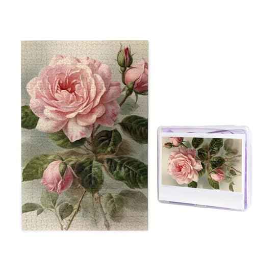Puzzle 1000 Teile Holzpuzzle Vintage Rose Fotopuzzle Personalisiertes Bilderpuzzle für Erwachsene Benutzerdefinierte Puzzles Herausfordernde Puzzles für Familie Hochzeitsgeschenk Puzzle 1000 Teile Holzpuzzle Vintage Rose Fotopuzzle Personalisiertes Bilderpuzzle für Erwachsene Benutzerdefinierte Puzzles Herausfordernde Puzzles für Familie Hochzeitsgeschenk von LPSRTWE