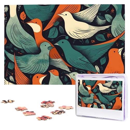 Puzzle 1000 Teile Holzpuzzle Vogelschwarm Fotopuzzle Personalisiertes Bilderpuzzle für Erwachsene Benutzerdefinierte Puzzles Herausfordernde Puzzles für Familie Hochzeitsgeschenk Puzzle 1000 Teile Holzpuzzle Vogelschwarm Fotopuzzle Personalisiertes Bilderpuzzle für Erwachsene Benutzerdefinierte Puzzles Herausfordernde Puzzles für Familie Hochzeitsgeschenk von LPSRTWE
