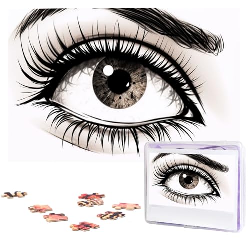 Puzzle 1000 Teile Holzpuzzle Wimpern Fotopuzzle Personalisiertes Bilderpuzzle für Erwachsene Benutzerdefinierte Puzzles Herausfordernde Puzzles für Familie Hochzeitsgeschenk Puzzle 1000 Teile Holzpuzzle Wimpern Fotopuzzle Personalisiertes Bilderpuzzle für Erwachsene Benutzerdefinierte Puzzles Herausfordernde Puzzles für Familie Hochzeitsgeschenk von LPSRTWE